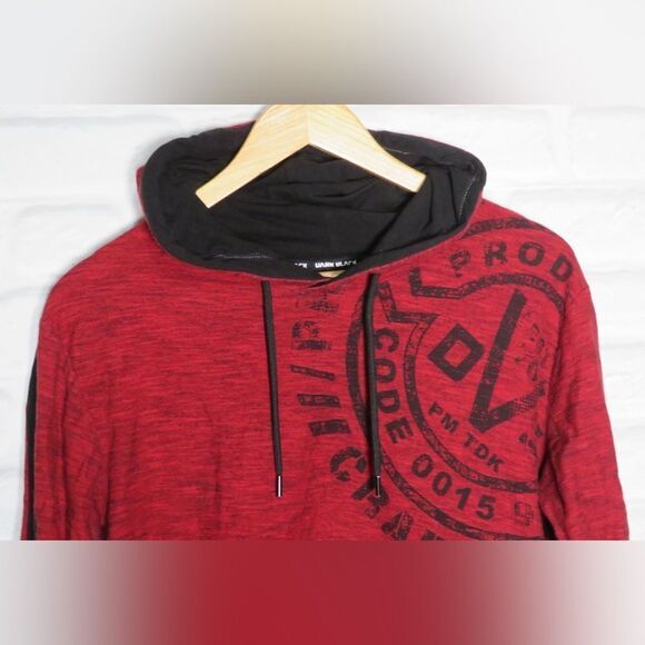 Dark black by projek raw hoodie - Picture 2 of 3